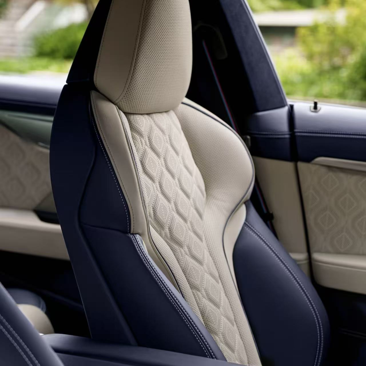 Navy Blue Seat Finished