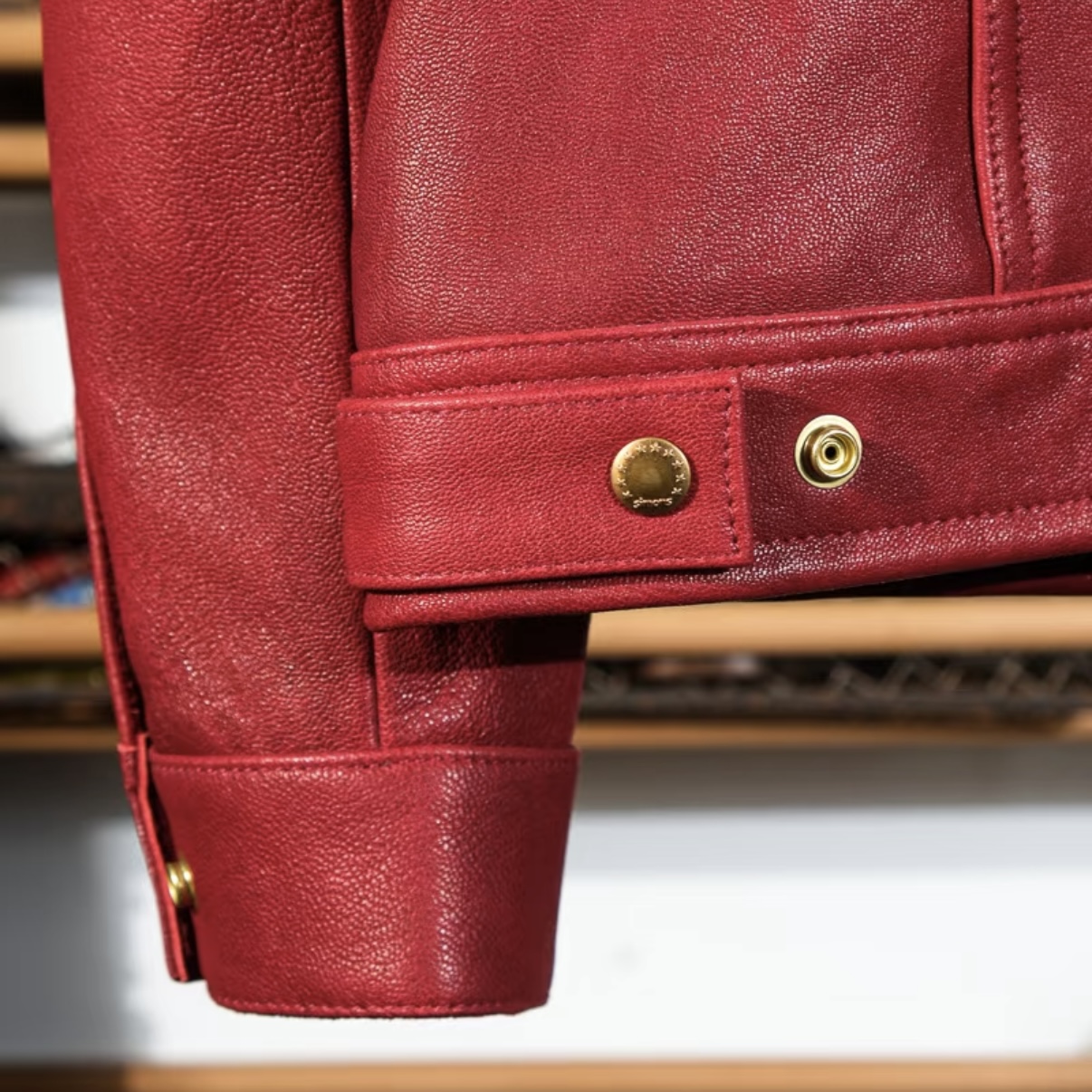 Red Motorcycle Jacket