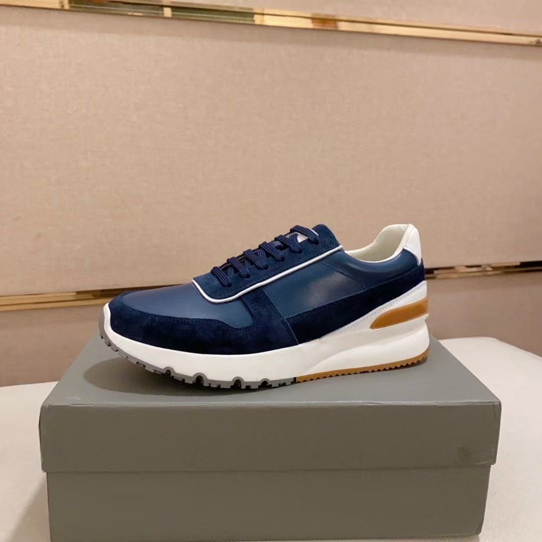 Navy Blue Shoes Finished