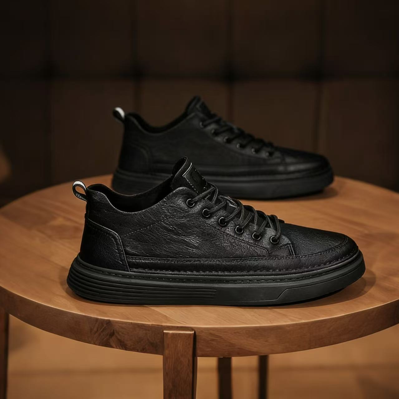 Black Shoes Finished